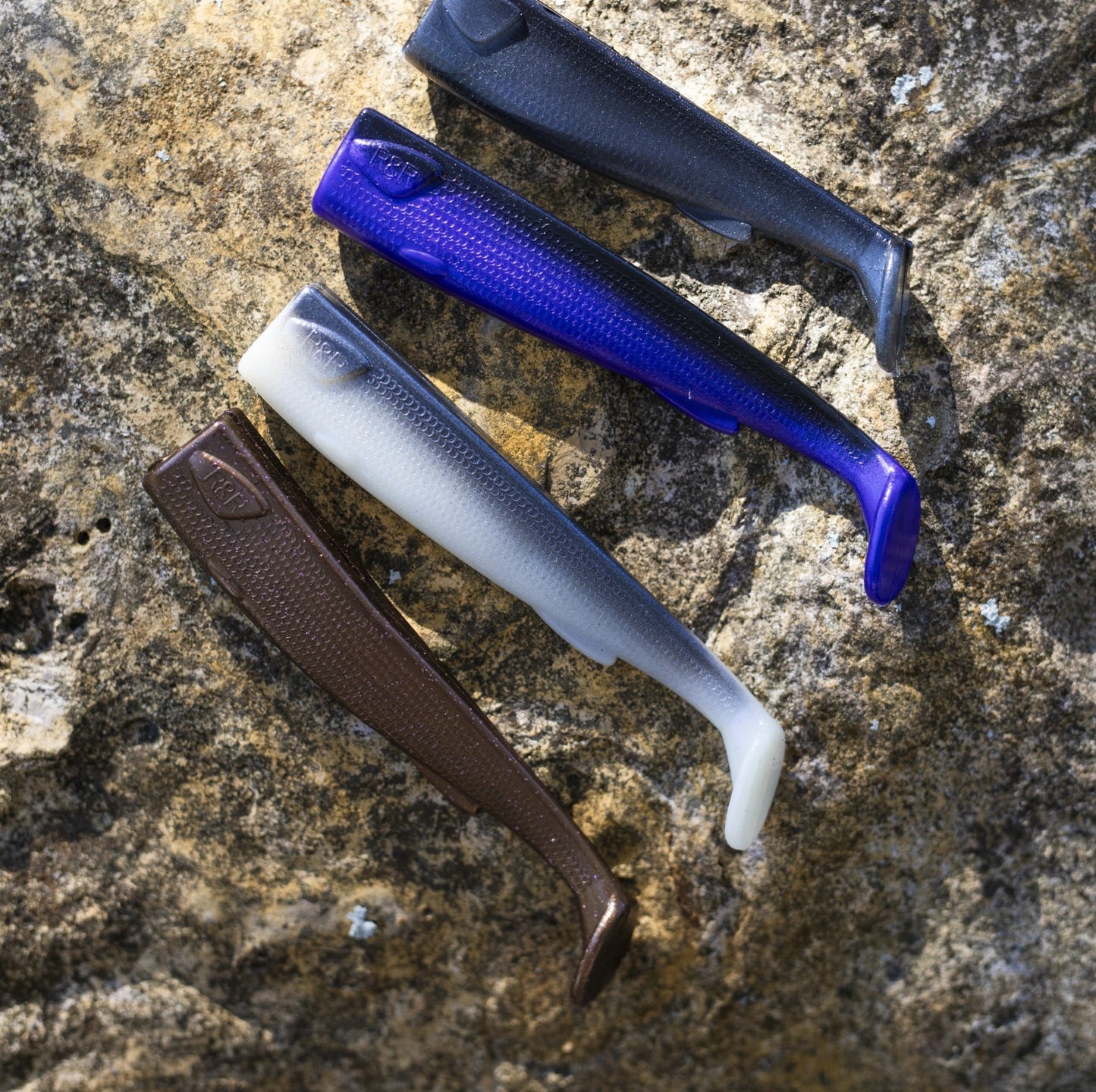 6" SlideBait Tail - R&R Tackle Co. | Premium Saltwater Fishing Tackle. Designed to offer you exceptional durability and unbeatable performance. These tails are handmade, painted, and coated with a transparent finish to withstand the challenges of saltwater and big predators.