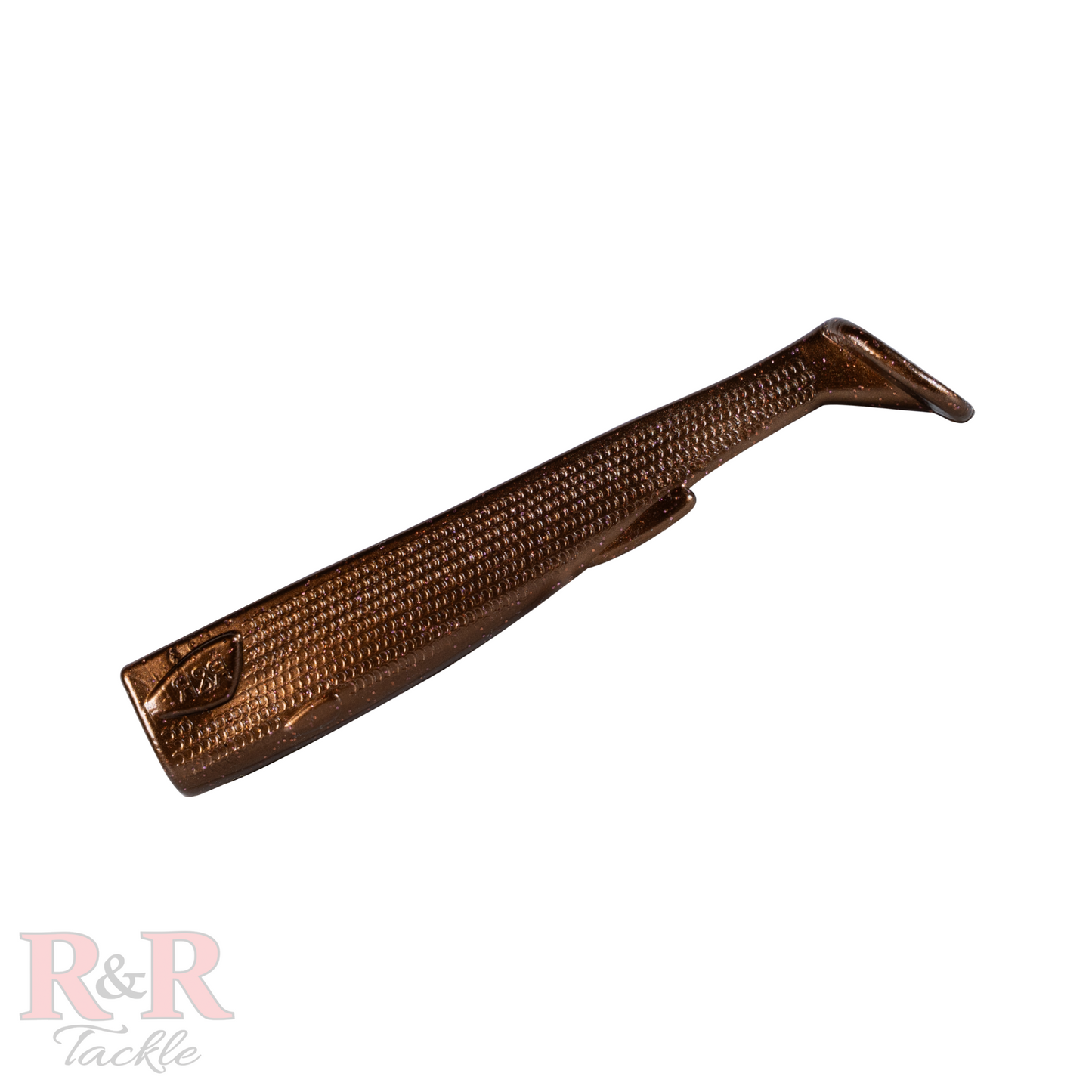 6_SlideBait_Tail_RootBeer-R&R Tackle Co. | Premium Saltwater Fishing Tackle. Hand injected for greater strength and flexibility.