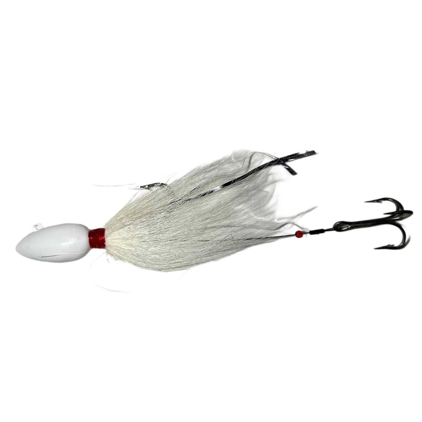 Arrowhead Bucktail Jigs with Stinger – Deep Drop Jig for Snapper, Grouper, Kingfish & More