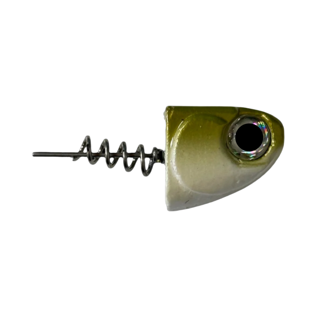 6" SlideBait Jigheads - R&R Tackle Co. | Premium Saltwater Fishing Tackle. Unique through-line design for increased effectiveness and durability.