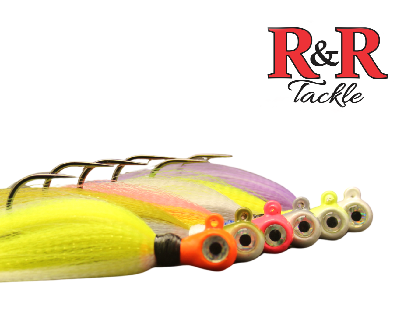 Fishing tackle, Fishing jigs, Buck tail, Fishing lures.