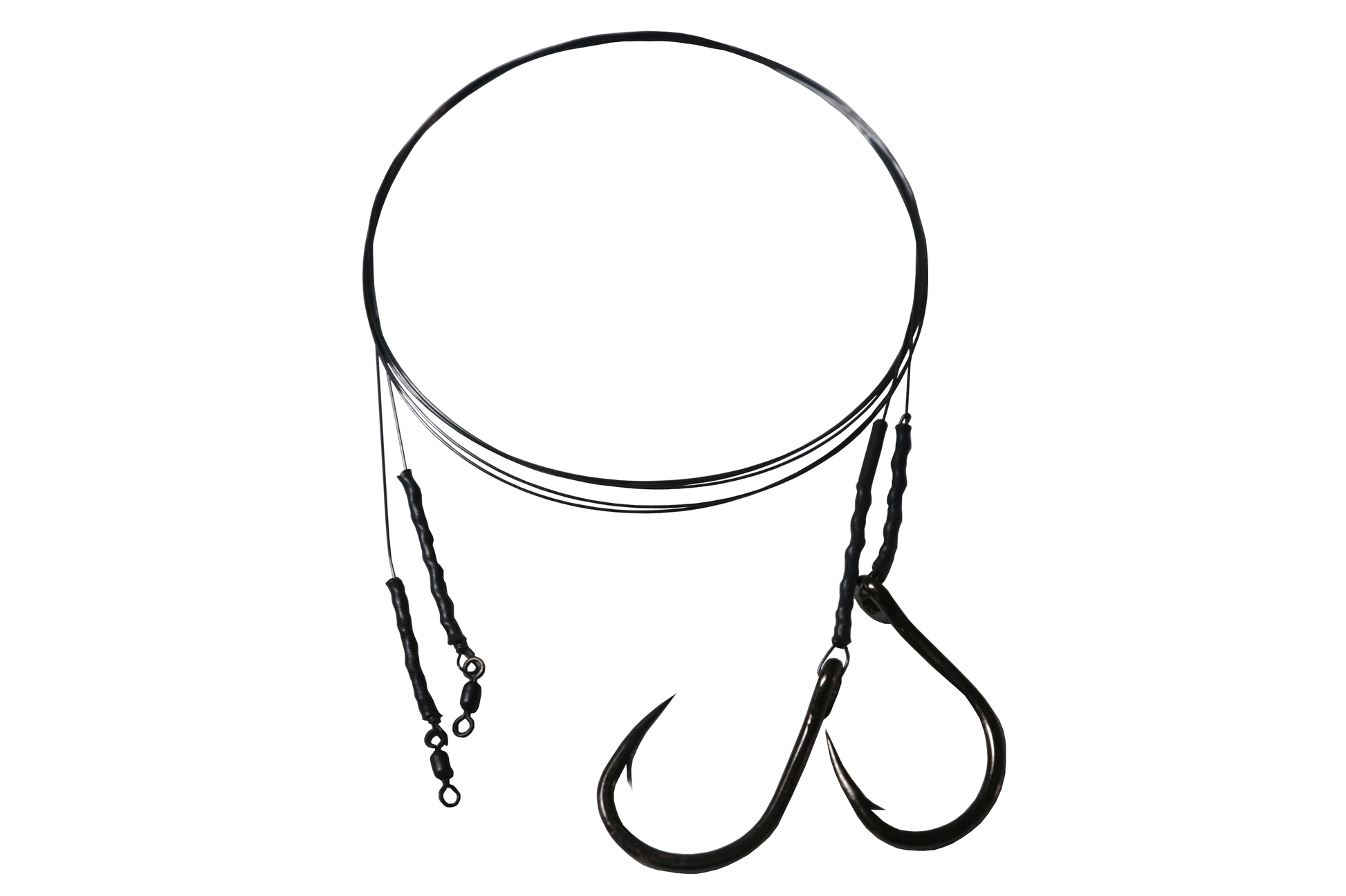 R&R Tackle Co. | Premium Saltwater Fishing Tackle. When trying to pursue toothy fish or even billfish these high quality titanium leaders are the best. Approximately 36 inches long, using a high quality stainless steel crane swivel
