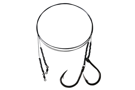R&R Tackle Co. | Premium Saltwater Fishing Tackle. When trying to pursue toothy fish or even billfish these high quality titanium leaders are the best. Approximately 36 inches long, using a high quality stainless steel crane swivel