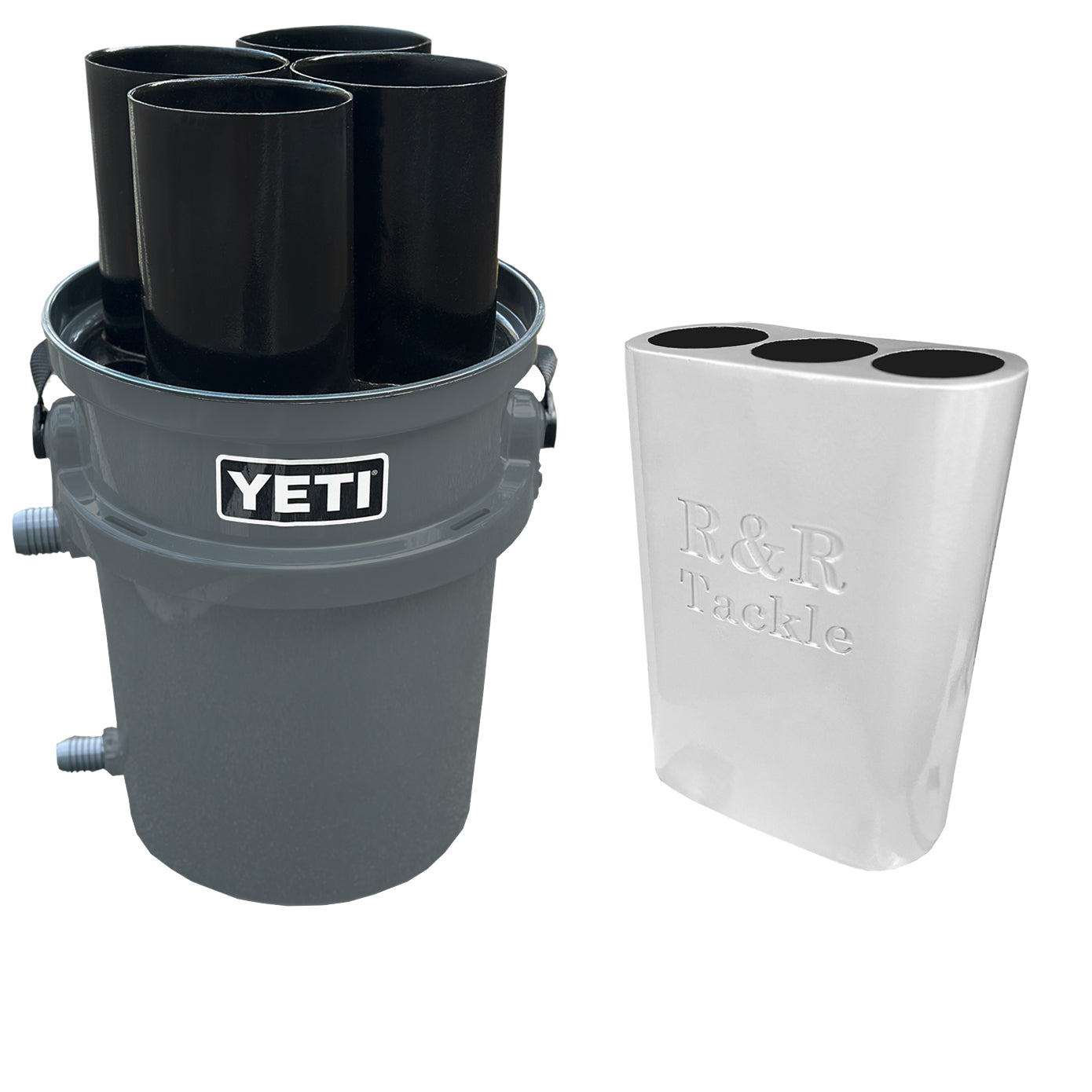 R&R tackle-bait tube-bucket tube