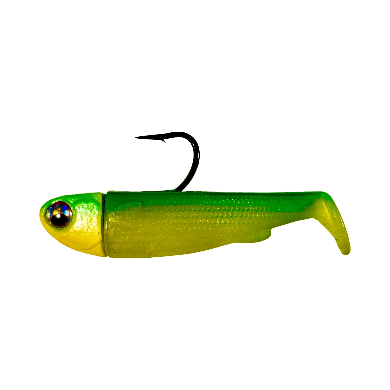 3'' Slide Baits Rigged 0.75oz / Silver Mullet