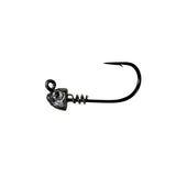 R&R Tackle Minnow Jig Head, Screw Lock Jig Head,  2/0 Mustad black nickel 2x strong hook , 1/8 oz