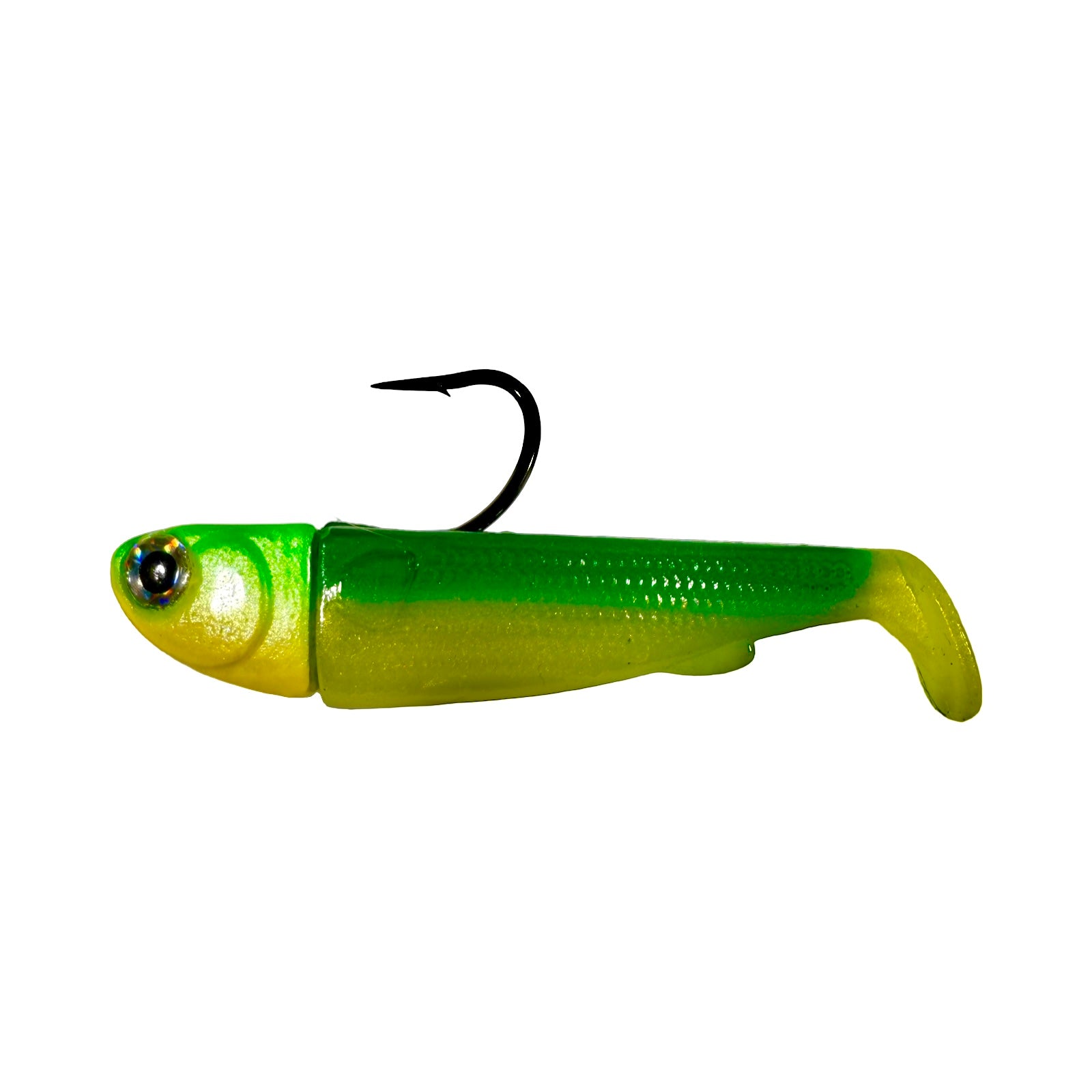 costa rica shore fishing lures 3'' Slide Baits Rigged 0.75oz / Silver Mullet
