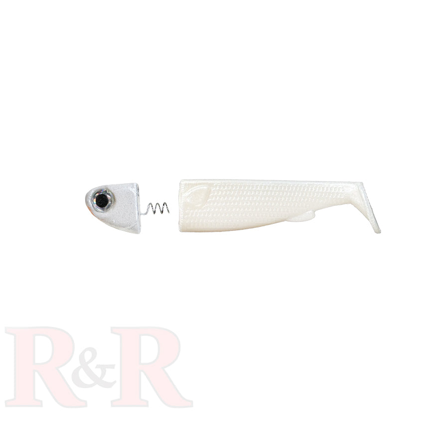 3_SlideBait_Pearl-R&R Tackle Co. | Premium Saltwater Fishing Tackle. Both components are built for lifelike action, durability, and top performance in saltwater conditions. Ideal for anglers looking to save time and increase efficiency on every trip. 