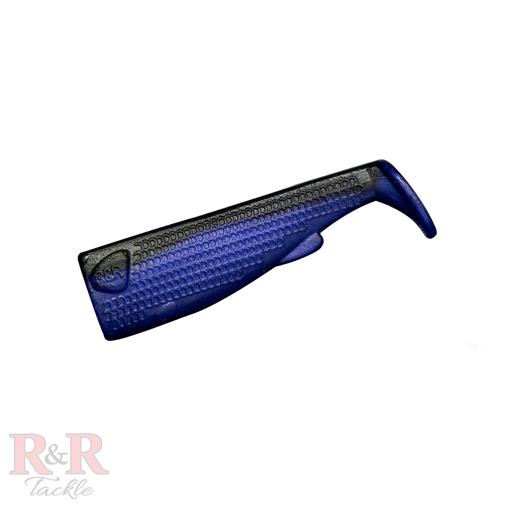 3_SlideBaitTail-Phantom-R&R Tackle Co. | Premium Saltwater Fishing Tackle.  Painted and coated with a transparent finish for maximum durability. 