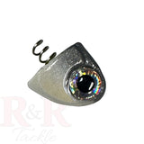 3" SlideBait Jighead- Mullet- R&R Tackle Co. | Premium Saltwater Fishing Tackle. Perfect for saltwater fishing and highly versatile in techniques like trolling, drifting, and more.