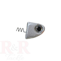 3" SlideBait Jighead - Pearl_White-R&R Tackle Co. | Premium Saltwater Fishing Tackle. The new lure from R&R Tackle is everything you need. This innovative design allows the through-line lure to slide up the leader when the fish jumps or makes a run, reducing the chances of the fish getting off the hook.