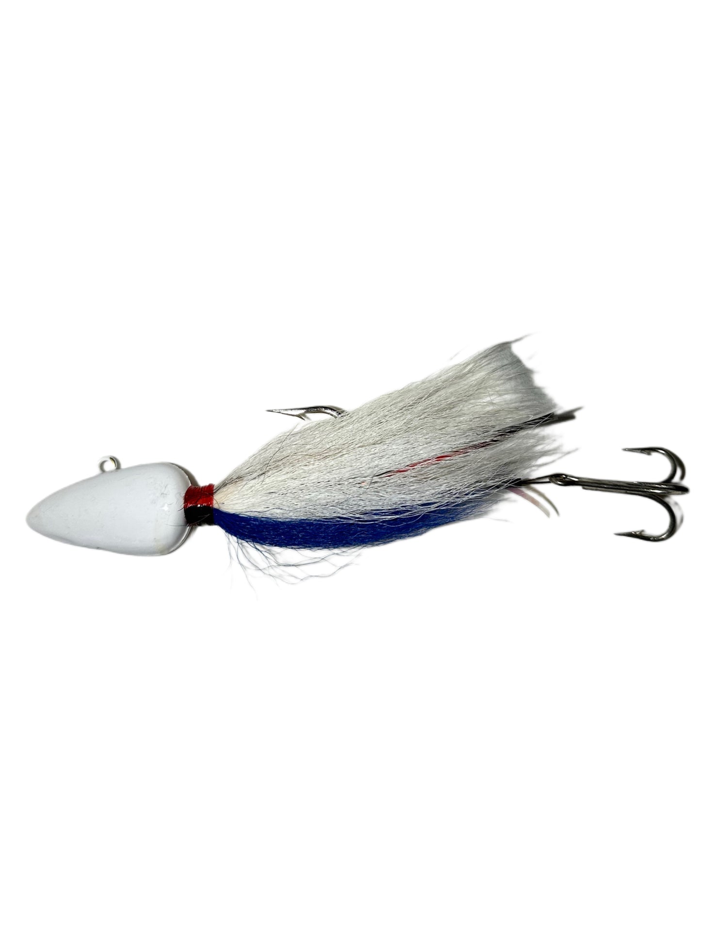 Arrowhead Bucktail Jigs with Stinger – Deep Drop Jig for Snapper, Grouper, Kingfish & More