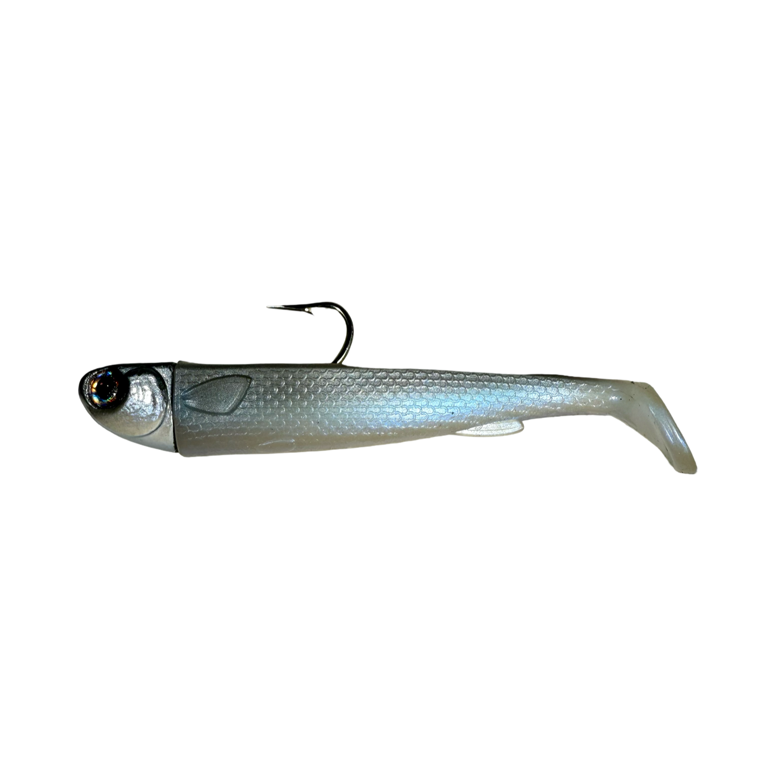 6in Slide Bait Rigg  Mullet .R&R Tackle Co. | Premium Saltwater Fishing. 6” Slide Bait designed for serious anglers targeting large and aggressive fish. 