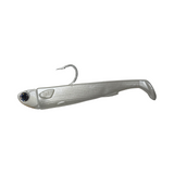 6in Slide Bait Rigg Pearl .R&R Tackle Co. | Premium Saltwater Fishing. 6-inch Slide Bait R&R Tackle pre-rigged line-through lure with soft tail and saltwater jighead