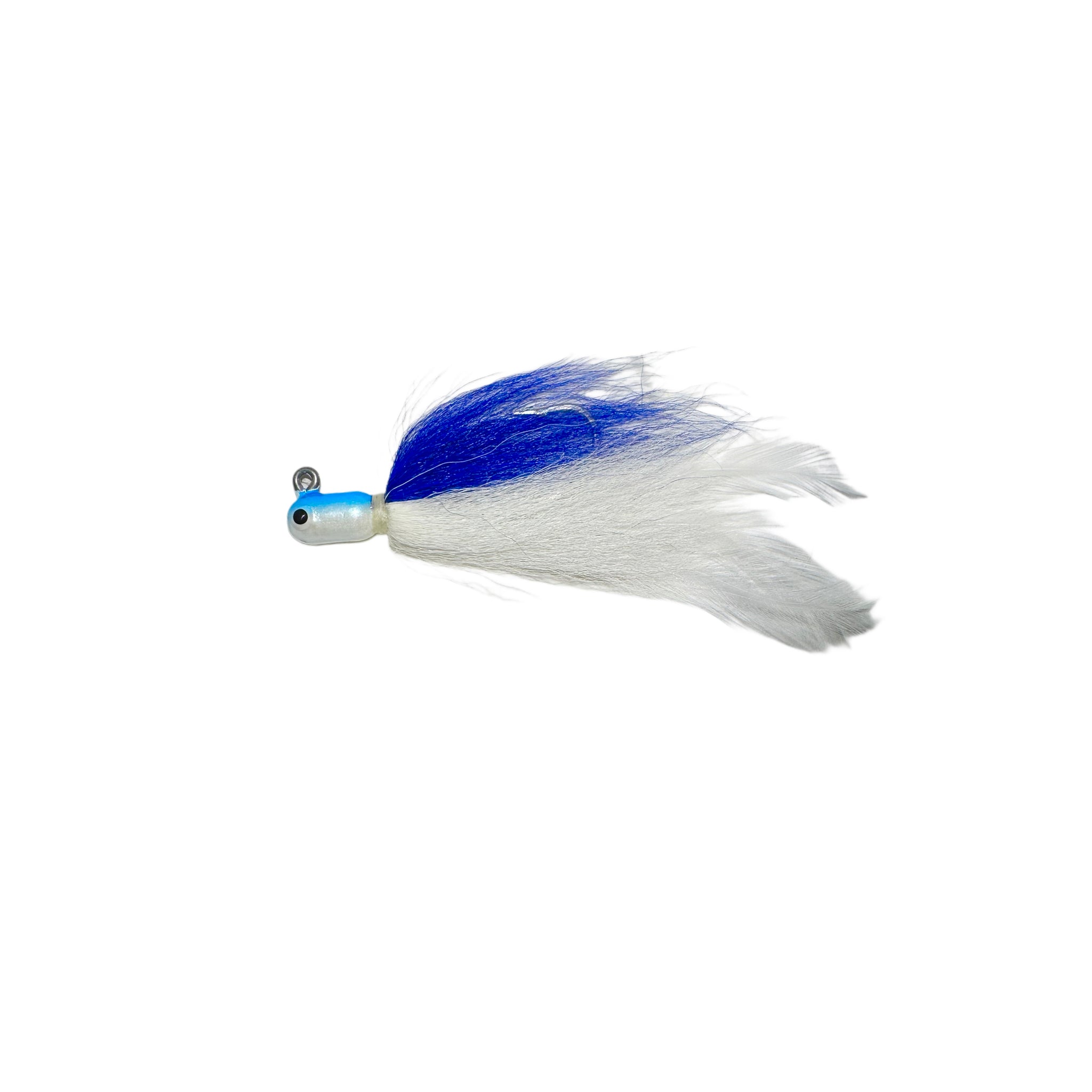 R&R Tackle Flare Hawk BL/WH/BL, Flare Buck, Made with 100% Deer Hair Strong 8/0 Hook 2x Strong, Flared Profile