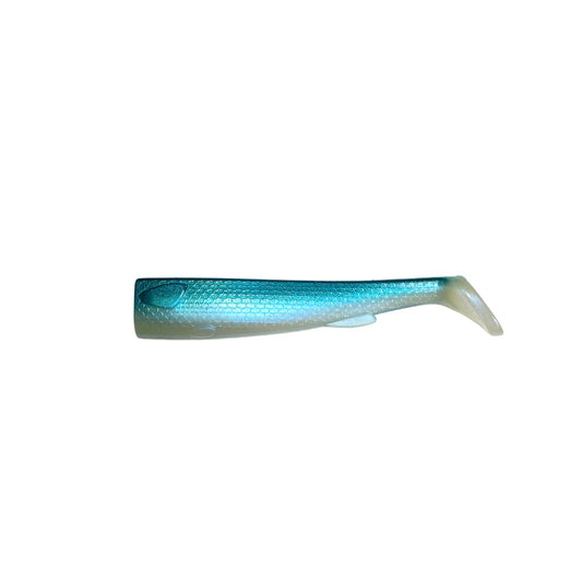 Blue Herring . R&R Tackle Co. | Premium Saltwater Fishing Tackle. Small Batch Slide Bait replacement tail with realistic swimming action and natural baitfish shine. 