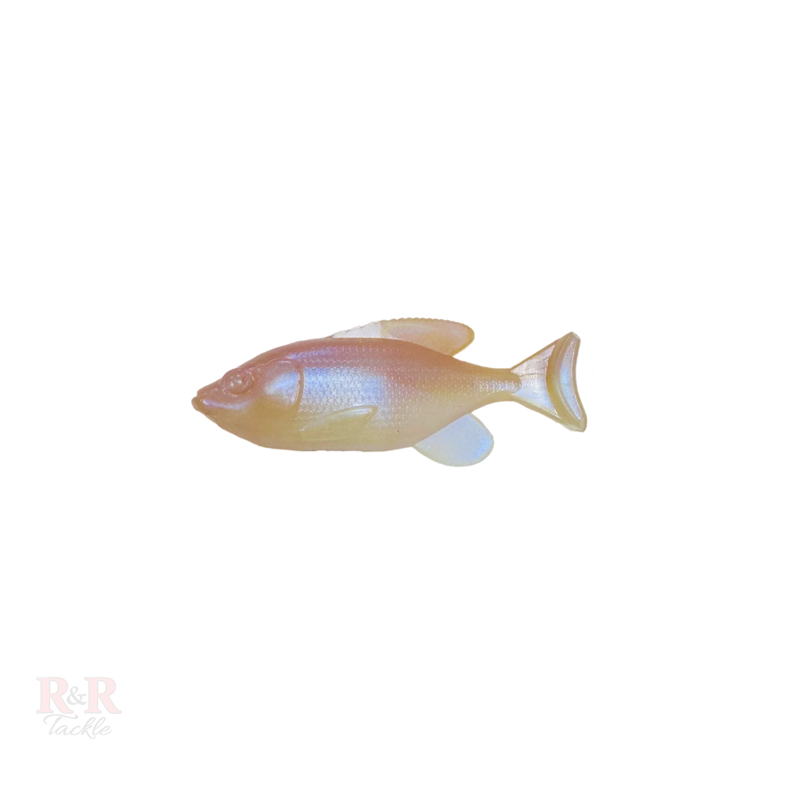 Blue Sunrise Weedless Willy Soft Plastic Bait – R&R Tackle Co. | Premium Saltwater Fishing Tackle. 3.5in Weedless Swimbait, 3/0 Mustad 2x Strong Infiltrator Weighted Hook. 