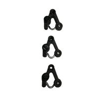 Boomerang Kite Clip Starboard .R&R Tackle Co. | Premium Saltwater Fishing Tackle. The pivoting boomerang design is what truly sets this clip apart. As pressure increases, the clip naturally follows the direction of the pull, delivering consistent release pressure and clean hook-ups. If a line ever pops free, there’s no need to reel your bait all the way back in—simply reel in the clip, reinsert the line, and send your kite right back out.
