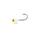 Bottom Sweepers Jighead Deluxe. Pearl_2_oz. R&R Tackle Co. | Premium Saltwater Fishing Tackle. Premium Bottom Sweeper Jighead Deluxe with screwlock keeper for secure bait hold. 