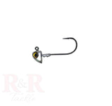 Bottom Sweeper Jighead -1oz- R&R Tackle Co. | Premium Saltwater Fishing Tackle. R&R Tackle Jigheads for Inshore Soft Plastic Fishing – Coated for Durability.