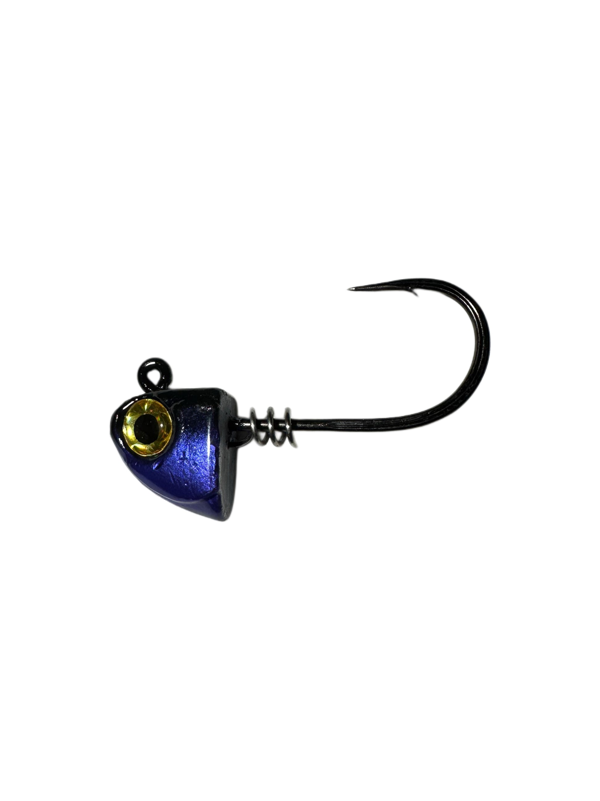 Bottom Sweepers Jighead Deluxe. Phantom_1.5_oz. R&R Tackle Co. | Premium Saltwater Fishing Tackle. Bottom Sweeper Jighead Deluxe combining brute strength with efficient design