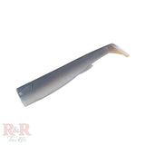 Bottom Sweepers Tails Deluxe Mullet 6in. R&R Tackle Co. | Premium Saltwater Fishing Tackle. Bottom Sweepers Tails Deluxe soft bait engineered for smooth and lifelike movement. 