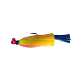 R&R Tackle Aspirin Head Cotton Candy, Jig, Flare hawk,  9/0 black nickel hook, nylon hair,