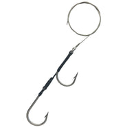 Double Hook Wahoo Rig – 500lb Cable, Big Game Stainless Steel Hooks (4 – R&R Tackle Co