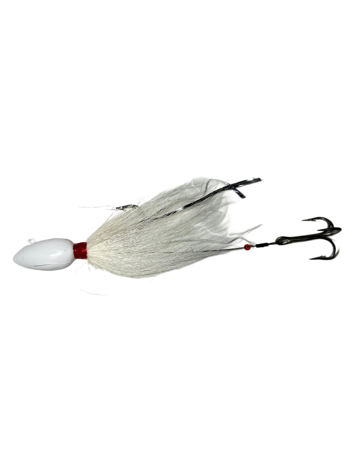 Arrowhead Bucktail Jigs with Stinger – Deep Drop Jig for Snapper, Grouper, Kingfish & More
