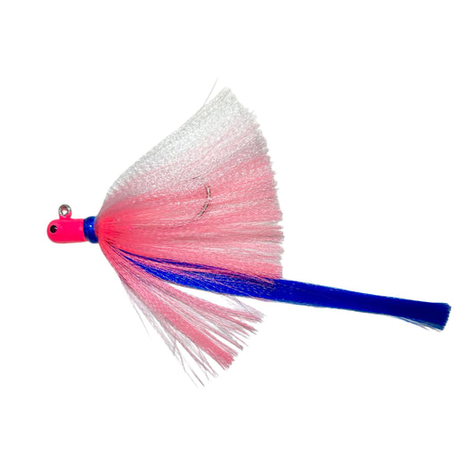 R&R Tackle Flare Hawk Flamingo , Flare Hawk, Crimped Hair, Strong 8/0 Hook, Flared Profile
