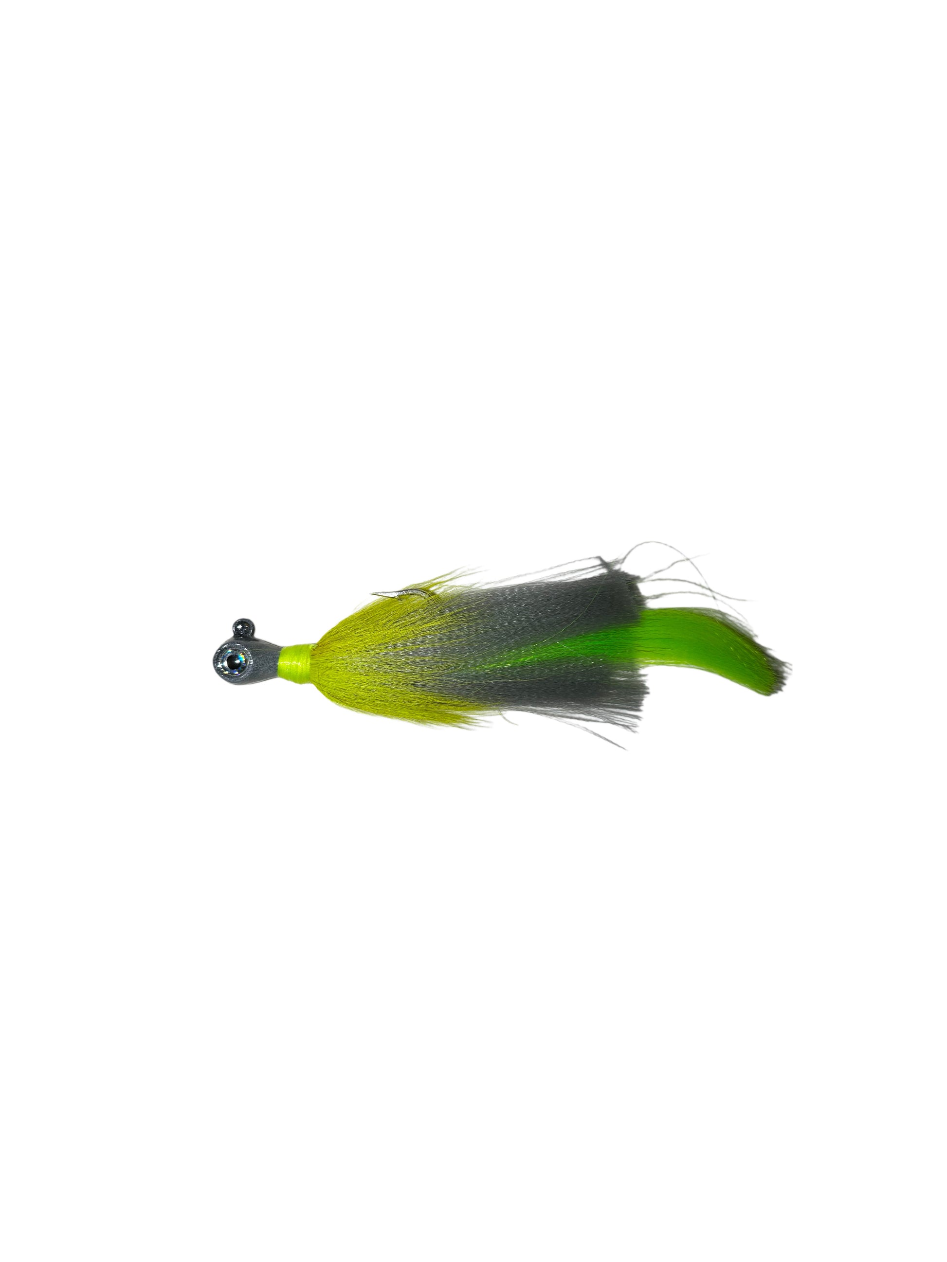 R&R tackle Flare Buck Goblin, Combination of bucktail and nylon, 3X Strong 9/0 Mustad hook, Jig, Strong Duratin Mustad
