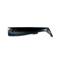 Bottom Sweepers Tails Deluxe Gunmetal. R&R Tackle Co. | Premium Saltwater Fishing Tackle. Soft plastic Bottom Sweepers Tail Deluxe built for durability and repeated use. 