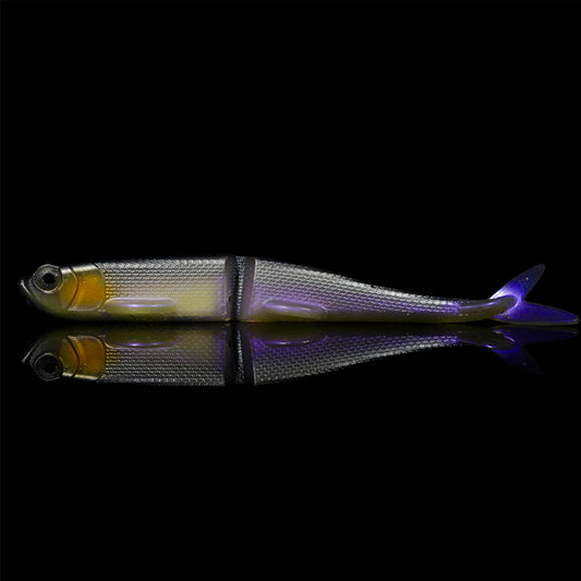 Naughty Lady - Lusty Lady. R&R Tackle Co. | Premium Saltwater Fishing Tackle.  Hand-painted Naughty Lady soft plastic bait made in the USA with durable line-through design.