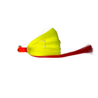 R&R Tackle Flare Hawk OR/CH/RD, Flare Hawk, Crimped Hair, Strong 8/0 Hook, Flared Profile