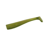 Olive_Tails- R&R Tackle Co. | Premium Saltwater Fishing Tackle. They are specifically designed to fit perfectly with R&R Tackle jigheads, creating a deadly combination for predatory fish.