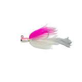 R&R Tackle Flare Hawk PK/WH/PK, Flare Buck, Made with 100% Deer Hair Strong 8/0 Hook 2x Strong, Flared Profile