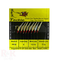 PR Mono Bait Rigs- with fish skin & red heads
