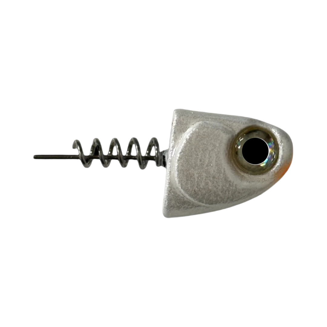 5" SlideBait Jigheads - R&R Tackle Co. | Premium Saltwater Fishing Tackle. This new lure from R&R Tackle is everything you need. This innovative design allows the line-through lure to slide up the leader when the fish jumps or makes a run, reducing the chances of the fish getting off the hook.