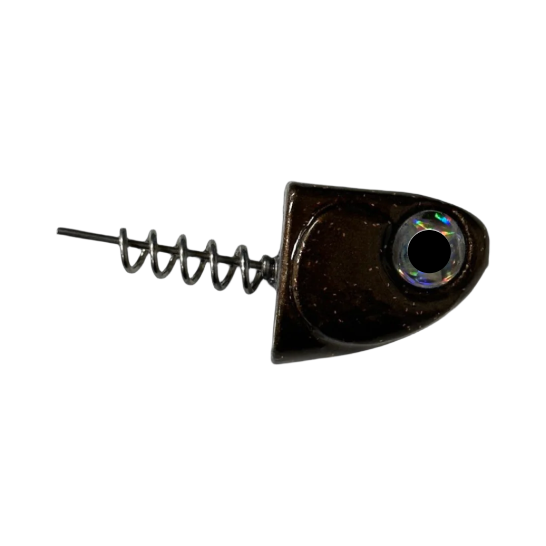 6" SlideBait Jigheads - R&R Tackle Co. | Premium Saltwater Fishing Tackle. This new lure from R&R Tackle is everything you need. This innovative design allows the line-through lure to slide up the leader when the fish jumps or makes a run, reducing the chances of the fish getting off the hook.