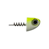 6" SlideBait Jigheads - R&R Tackle Co. | Premium Saltwater Fishing Tackle. This jighead design allows you to choose the hook that best fits your fishing line and underwater terrain. 