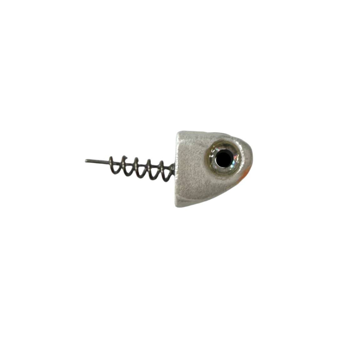 6" SlideBait Jigheads - R&R Tackle Co. | Premium Saltwater Fishing Tackle. This new lure from R&R Tackle is everything you need. This innovative design allows the line-through lure to slide up the leader when the fish jumps or makes a run, reducing the chances of the fish getting off the hook.