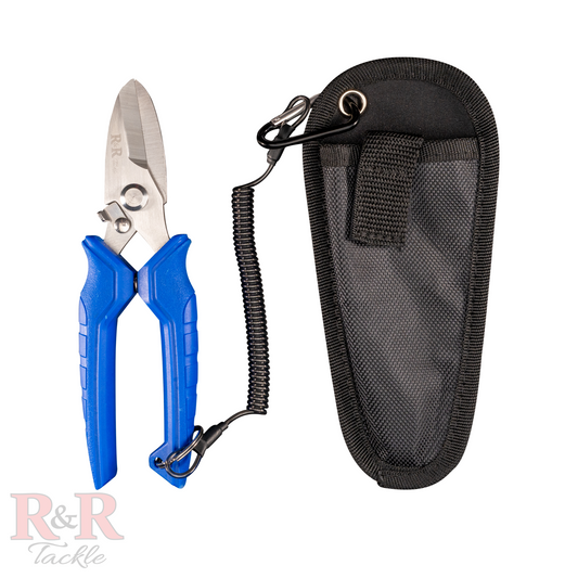 Stainless Steel Fishing Line Cutters - R&R Tackle Co. | Premium Saltwater Fishing Tackle. Designed for serious anglers, this cutter delivers a smooth and precise cut even on large-diameter mono lines, ensuring a professional finish every time.