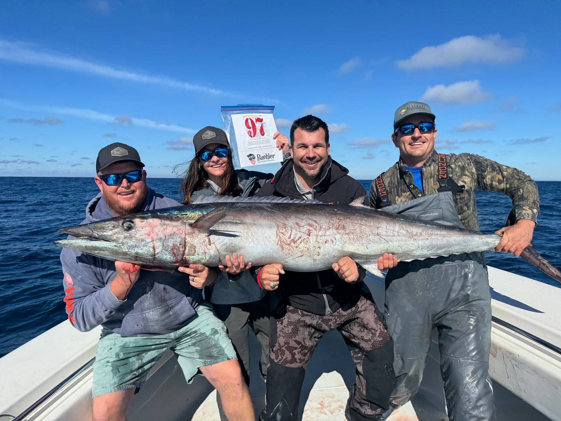 Use Environment: Offshore trolling spreads at speed where aggressive bite-to-land reliability matters
