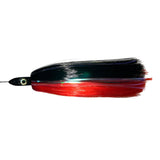 R&R tackle Wahoo Magnet Black/Red ,High-speed trolling, 10/0 Southern tuna Hook, Pre-rigged wahoo lure, 400 lb cable leader 