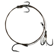 Wahoo Stinger Rigs. R&R Tackle Co. | Premium Saltwater Fishing Tackle.  The Wahoo Stinger Rig is built for high-speed strikes and brutal runs, giving anglers the confidence to target one of the ocean’s fastest predators. Constructed with 90 lb wire, this rig offers excellent bite protection while maintaining the flexibility needed for a natural bait presentation.