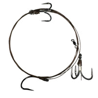 Wahoo Stinger Rigs. R&R Tackle Co. | Premium Saltwater Fishing Tackle.  The Wahoo Stinger Rig is built for high-speed strikes and brutal runs, giving anglers the confidence to target one of the ocean’s fastest predators. Constructed with 90 lb wire, this rig offers excellent bite protection while maintaining the flexibility needed for a natural bait presentation.