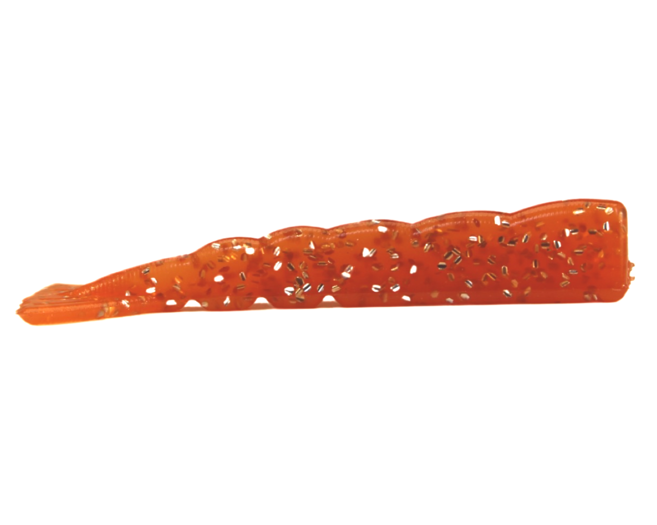 4inShrimp_Tail-Tangerine-R&R Tackle Co. | Premium Saltwater Fishing Tackle.  Shrimp lures, soft plastic, lures, saltwater lures, inshore lures.