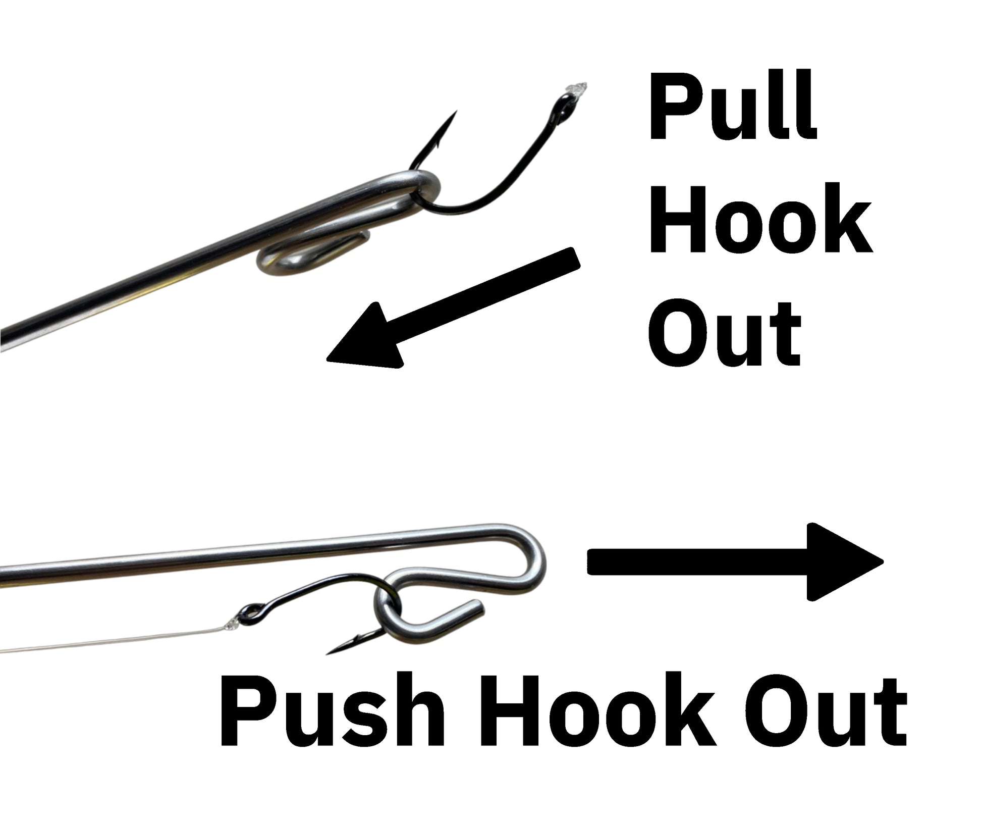 Large Fish Dehooker - R&R Tackle Co. | Premium Saltwater Fishing Tackle.  Benefits for the Angler:
Increases fish survival — ideal for responsible catch and release.
Reduces risk of hand injuries caused by spines or teeth.Allows for quick, precise, and safe dehooking.