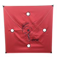 SFE Kites - Red- R&R Tackle Co. | Premium Saltwater Fishing Tackle. Perfect for moderate to strong wind conditions, designed to withstand more force without losing stability.