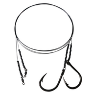 R&R Tackle Co. | Premium Saltwater Fishing Tackle. When trying to pursue toothy fish or even billfish these high quality titanium leaders are the best. Approximately 36 inches long, using a high quality stainless steel crane swivel